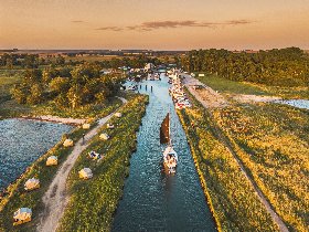 3 Tage Open Air Romantik direkt am Wasser - Schlafen im Schlafstrandkorb  inkl. Frühstück