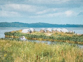 2 Tage Open Air Romantik direkt am Wasser - Schlafen im Schlafstrandkorb inkl. Frühstück