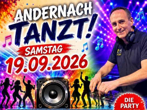 "Andernach tanzt..." am 19.09.2026 | 3-Gang-Menü | 2 Tage