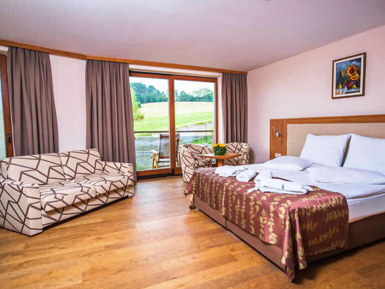 Doppelzimmer mit Balkon