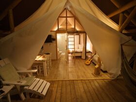 Glamping Zelt - Luxus Camping in Slowenien inkl. 1 Kind gratis | 2 Nächte 