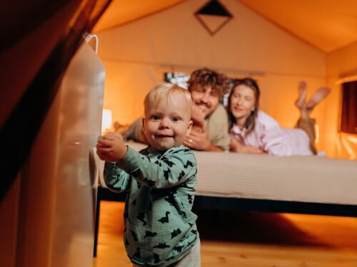 Glamping Zelt - Luxus Camping in Slowenien inkl. 1 Kind gratis | 2 Nächte 