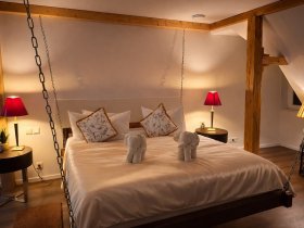 Romantisches Mondschein-Arrangement im Schloss Krugsdorf