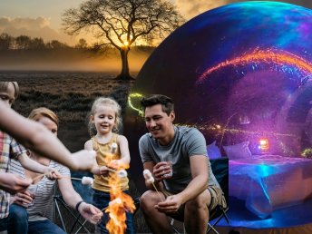 Bubble Tent & Naturentdeckung - Erlebnis mit Kindern