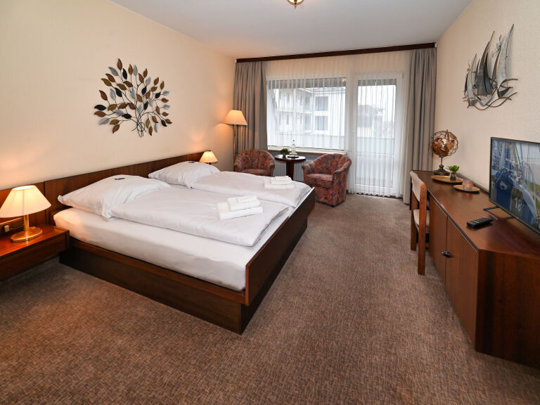 Doppelzimmer mit Balkon