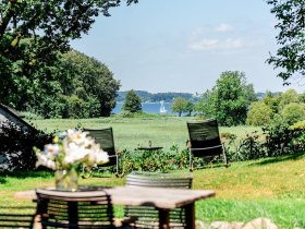 Ruhepol auf skandinavisch an der Ostsee