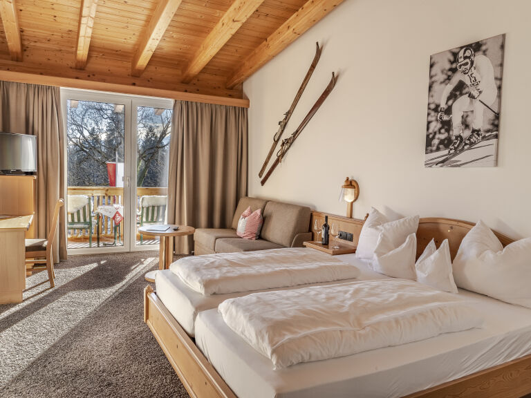 Doppelzimmer Bergblick