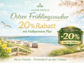 Ostsee Frühlingszauber – 20% Rabatt mit Halbpension Plus