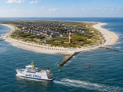 Inselausflug nach Borkum - 5 Tage Kurzurlaub in Emden