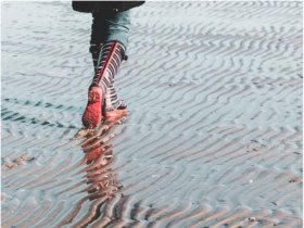 Mit Gummistiefeln durchs Watt - Büsum erkunden