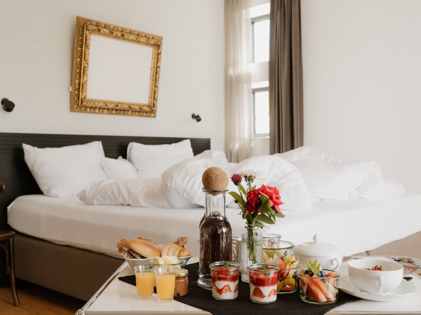 Bed & Breakfast - das Gourmetfrühstück, privat in der Suite genießen | 1 Nacht 