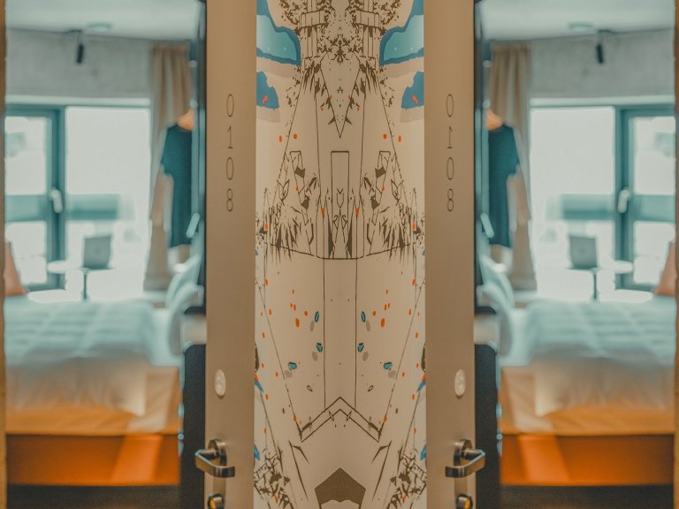 Zwei Doppelzimmer ohne Verbindungstür