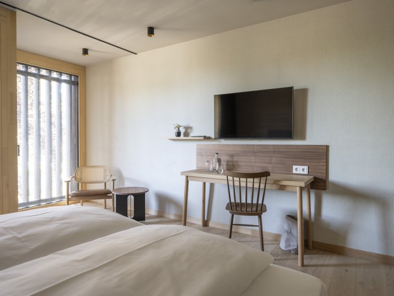 Doppelzimmer Gartenblick