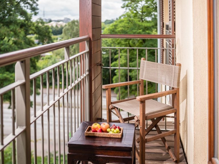 Doppelzimmer mit Balkon