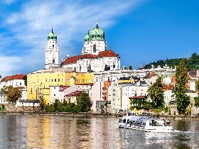 Dreiflüsse-Panorama-Fahrt durch Passau | 4 Tage Kurzurlaub