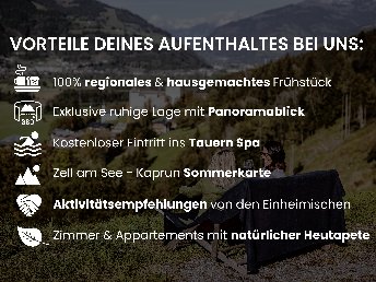Auszeit zu Zweit mit Panorama-Wow-Effekt in Kaprun | 2 Nächte